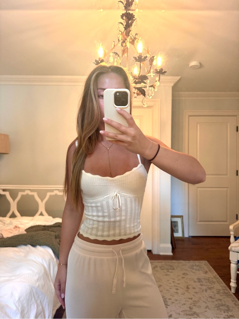 Aritzia White Tank
